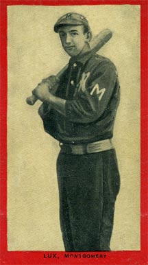 1910 Old Mill Series 4 (Va. Valley League) Lux # Baseball Card