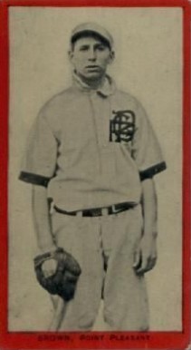 1910 Old Mill Series 4 (Va. Valley League) Brown # Baseball Card