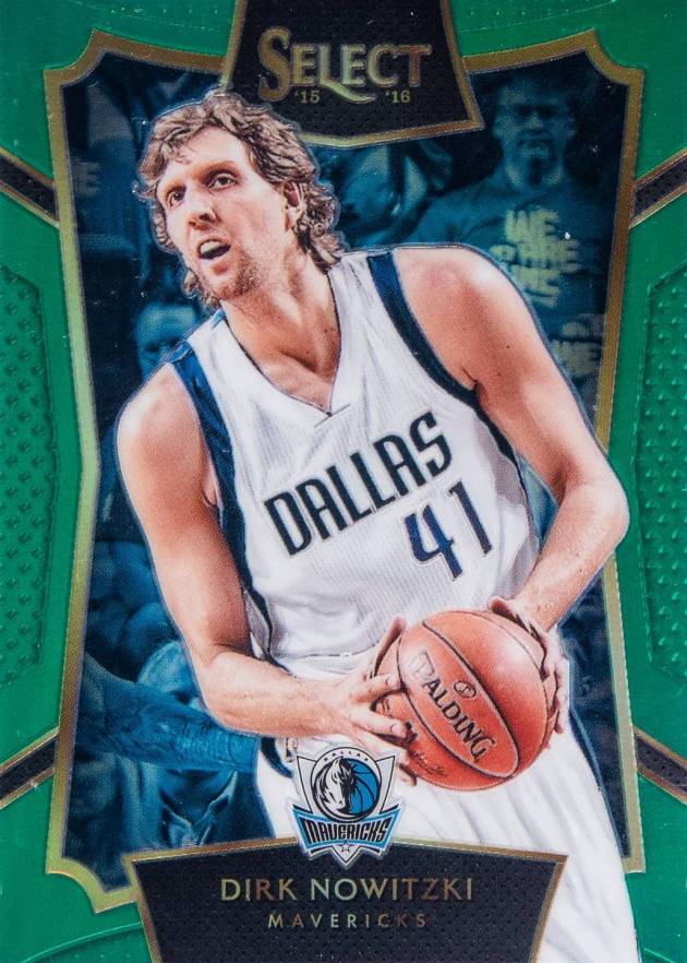 2015 Panini Select Dirk Nowitzki #33 Basketball Card