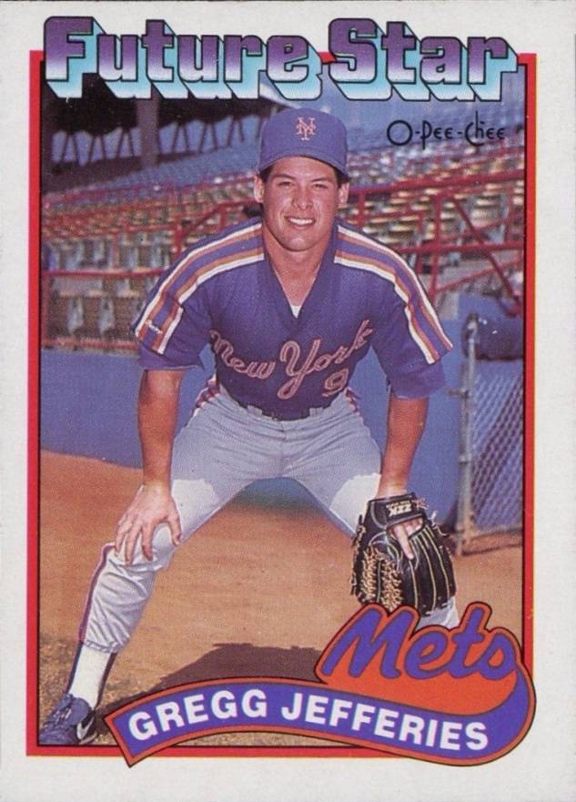 1989 O-Pee-Chee Gregg Jefferies #233 Baseball Card