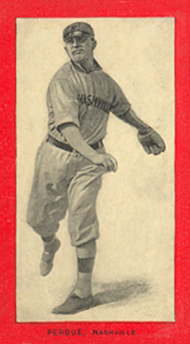 1910 Old Mill Series 8 (Southern Assn.) Perdue, Nashville # Baseball Card