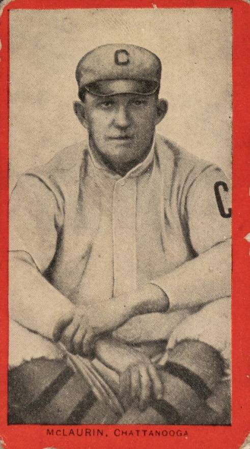 1910 Old Mill Series 8 (Southern Assn.) Ralph McLaurin # Baseball Card