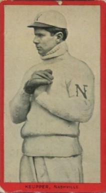 1910 Old Mill Series 8 (Southern Assn.) Keupper, Nashville # Baseball Card