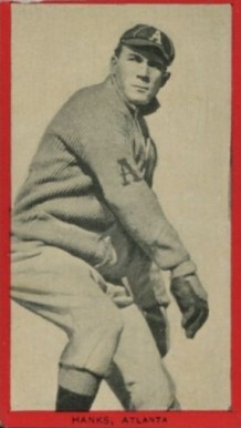 1910 Old Mill Series 8 (Southern Assn.) Hanks, Atlanta # Baseball Card