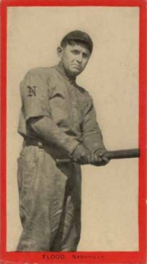 1910 Old Mill Series 8 (Southern Assn.) Tim Flood # Baseball Card