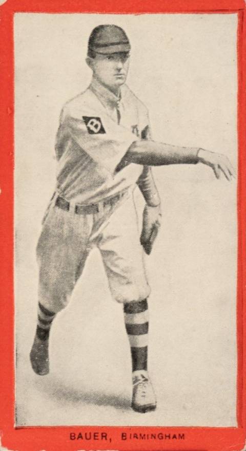 1910 Old Mill Series 8 (Southern Assn.) Louis Bauer # Baseball Card