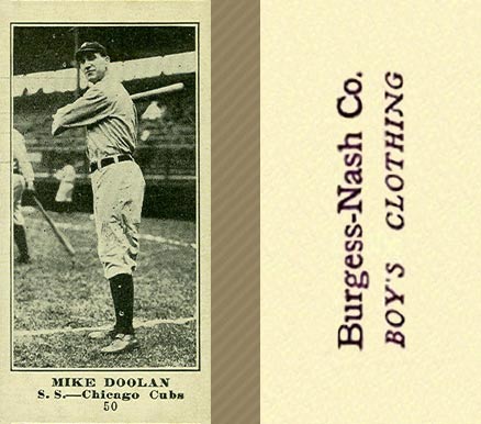 1916 Burgess-Nash Co. Mike Doolan #50 Baseball Card