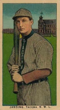 1910 Obak Jansing # Baseball Card