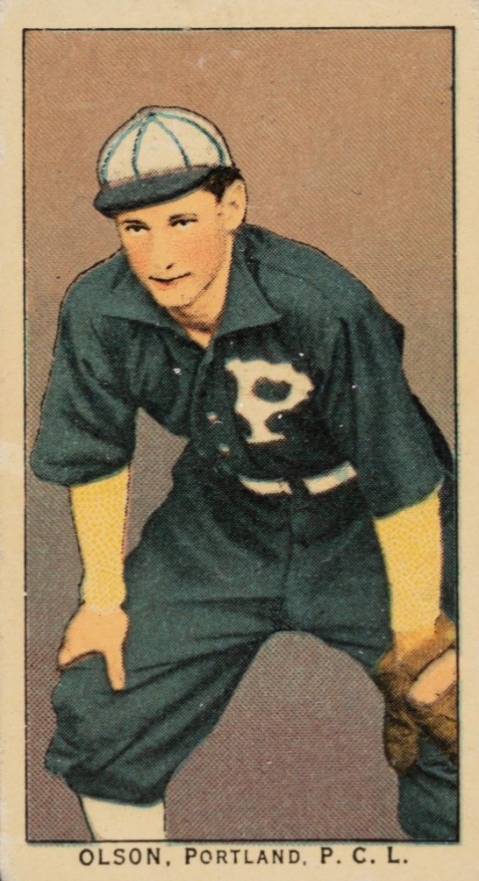 1910 Obak Olson # Baseball Card