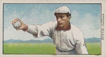 1909 Obak Old English Boyce, Oakland #6 Baseball Card