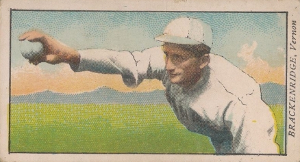 1909 Obak Old English Brackenridge, Vernon #7 Baseball Card