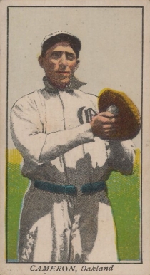 1909 Obak Old English Cameron, Oakland #14 Baseball Card