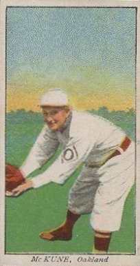 1909 Obak Old English McKune #49 Baseball Card