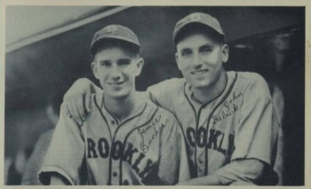 1936 National Chicle Fine Pens John Babich/James Bucher # Baseball Card