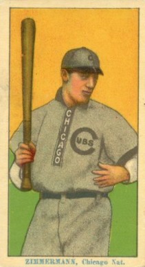 1914 Coupon Cigarettes (Type 2) Zimmerman, Chicago Nat. #188 Baseball Card