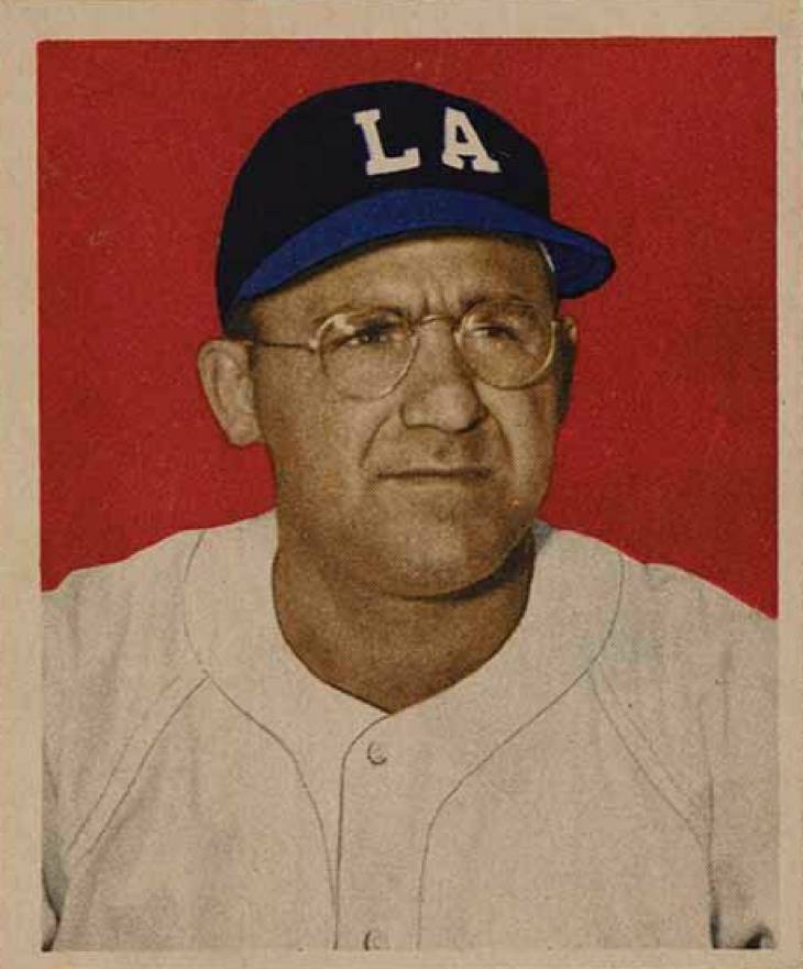 1949 Bowman Pacific Coast League Dom D'Allessandro #9 Baseball Card