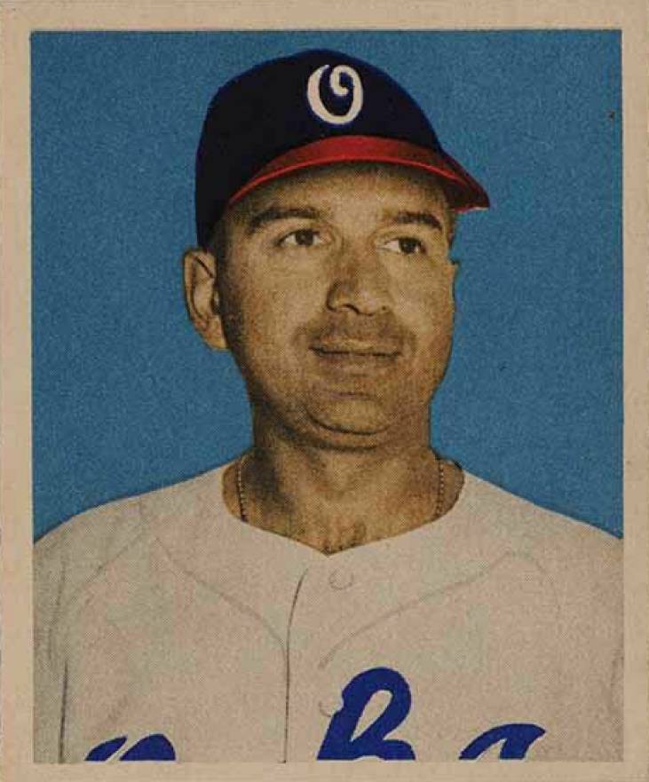 1949 Bowman Pacific Coast League Bill Ramondi #18 Baseball Card