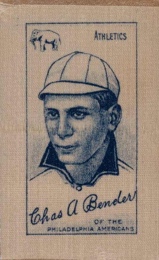 1910 White Silks Chief Bender # Baseball Card