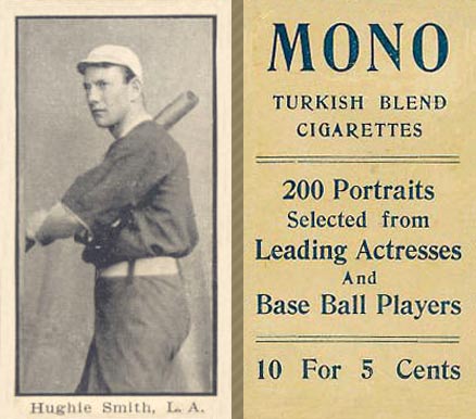 1912 Mono Cigarettes Smith # Baseball Card