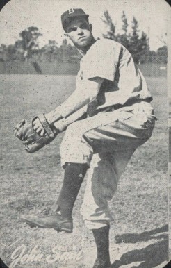 1947 Bond Bread John Sain # Baseball Card