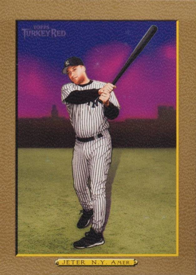 2005 Topps Turkey Red Derek Jeter #230 Baseball Card