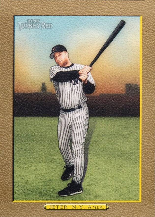 2005 Topps Turkey Red Derek Jeter #230 Baseball Card