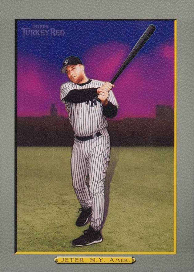 2005 Topps Turkey Red Derek Jeter #230 Baseball Card