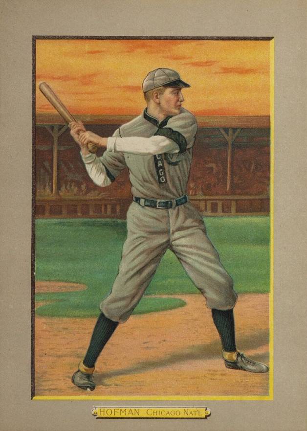 1911 Turkey Reds HOFMAN, Chicago Nat'L #98 Baseball Card