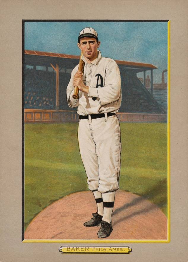 1911 Turkey Reds BAKER, Phila. Amer. #78 Baseball Card