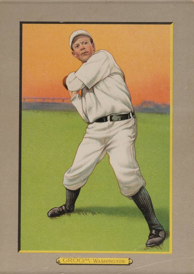 1911 Turkey Reds GROOM, Washington #96 Baseball Card