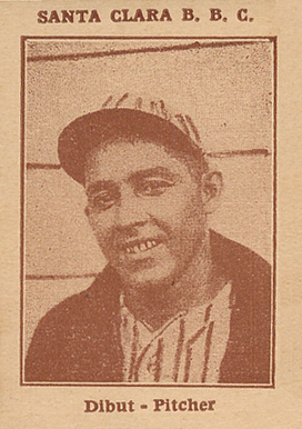 1923 Tomas Gutierrez Pedro Dibut #6 Baseball Card