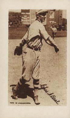 1923 Willard Chocolate Chas. A. Deal # Baseball Card