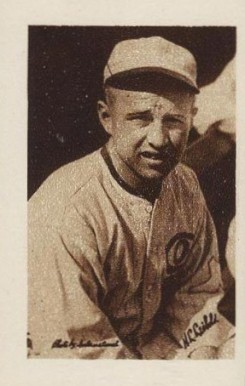 1923 Willard Chocolate H.L. Leibold # Baseball Card