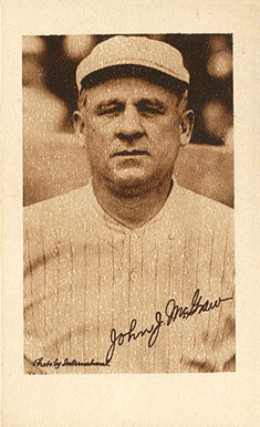 1923 Willard Chocolate John J. McGraw # Baseball Card