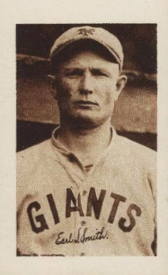 1923 Willard Chocolate Earl S. Smith # Baseball Card