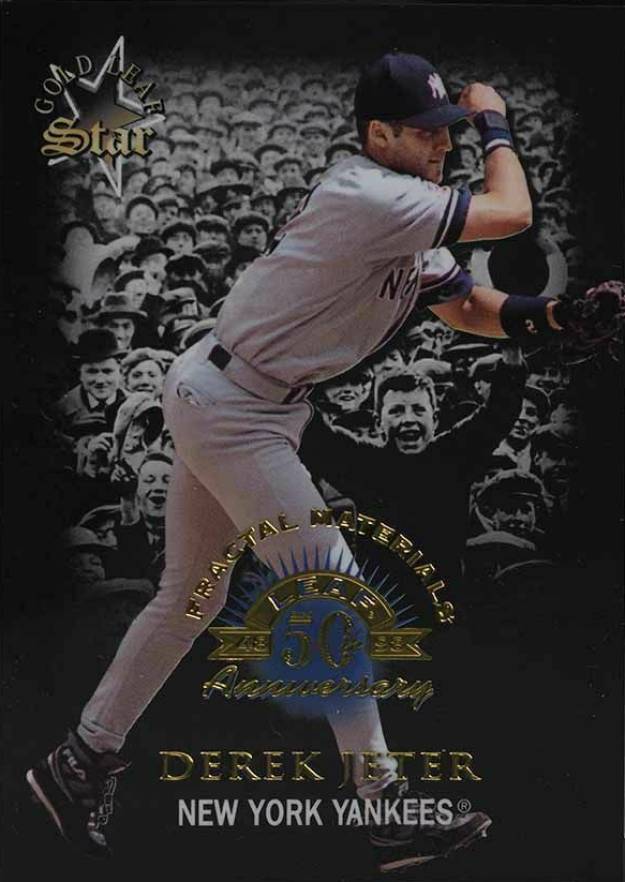 1998 Leaf Fractal Materials Derek Jeter #164 Baseball Card