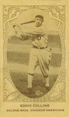 1922 Neilson's Chocolate Type 2 Eddie Collins # Baseball Card