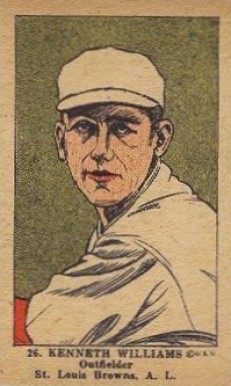 1923 Strip Card Kenneth Williams #26 Baseball Card