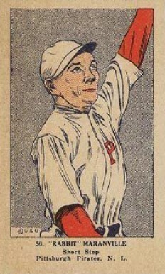 1923 Strip Card "Rabbit" Maranville #50 Baseball Card