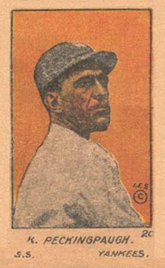 1920 Strip Card R. Peckinpaugh #20 Baseball Card