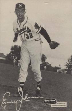 1954 Spic and Span Braves Ernie Johnson # Baseball Card