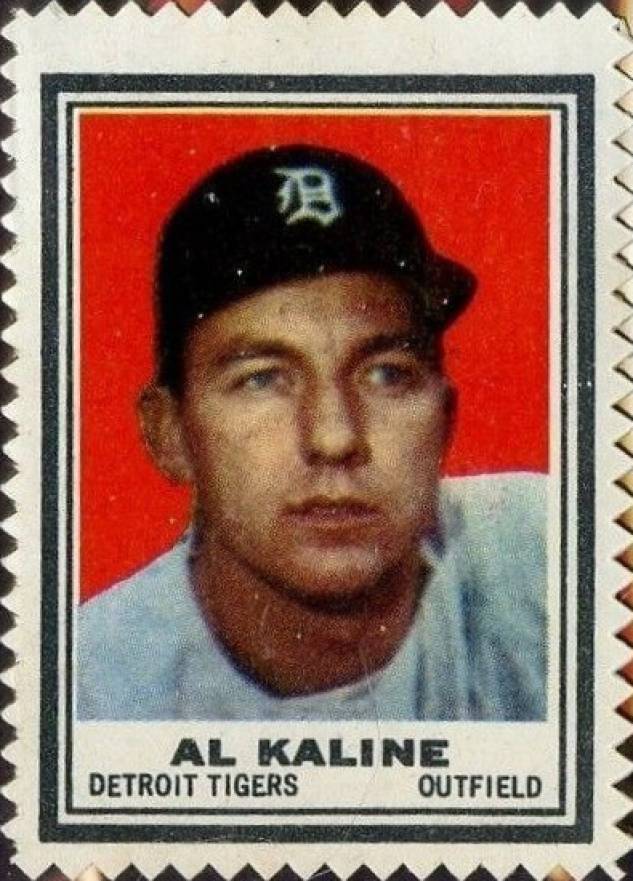 1962 Topps Stamps Al Kaline # Baseball Card