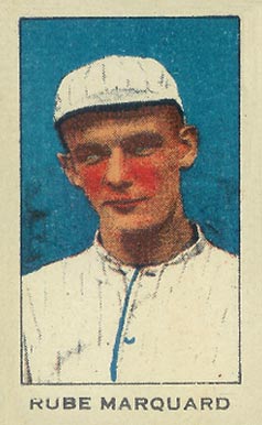 1920 Unnumbered Strip Card Rube Marquard # Baseball Card