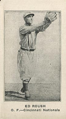 1922 Strip Card Ed Roush # Baseball Card