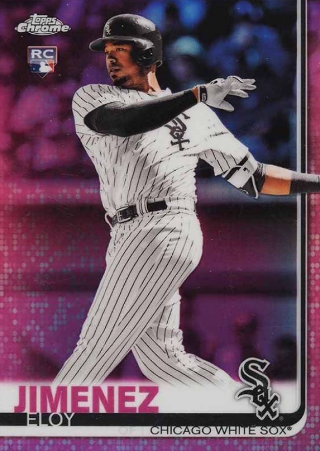 2019 Topps Chrome Eloy Jimenez #202 Baseball Card