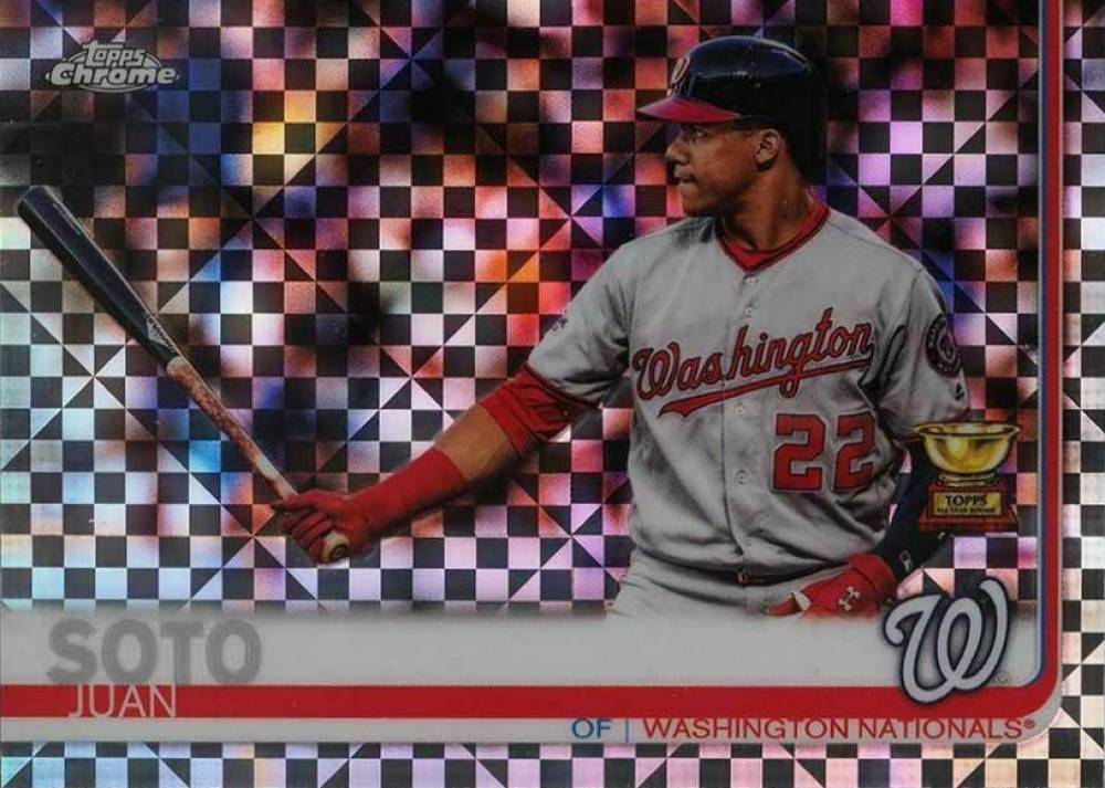 2019 Topps Chrome Juan Soto #155 Baseball Card