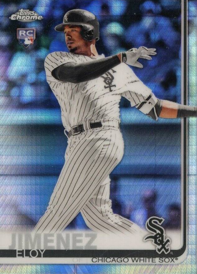 2019 Topps Chrome Eloy Jimenez #202 Baseball Card