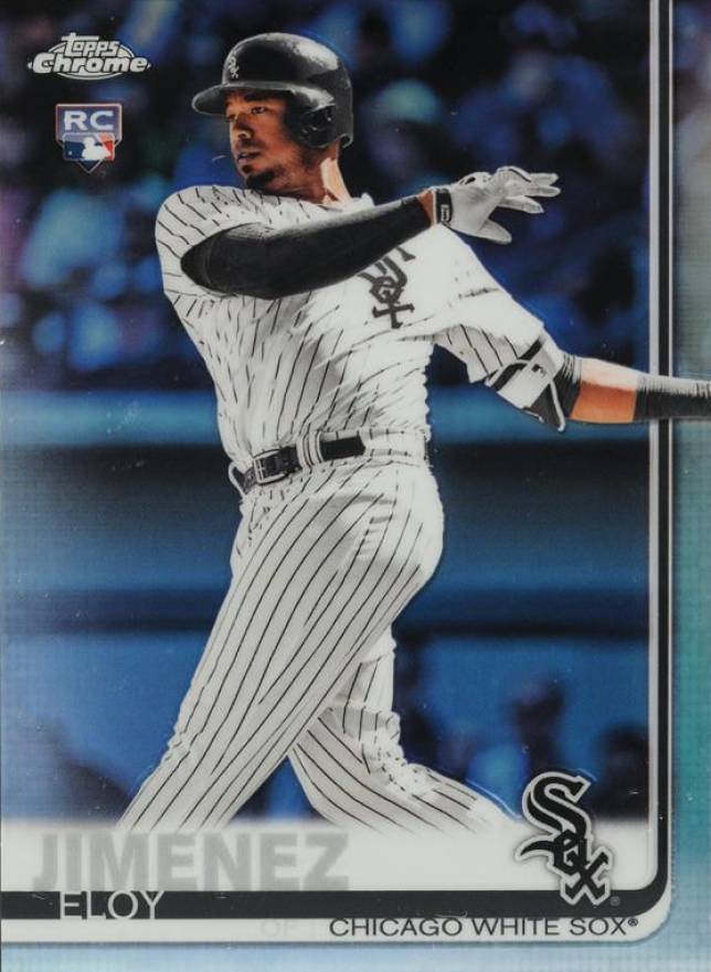 2019 Topps Chrome Eloy Jimenez #202 Baseball Card