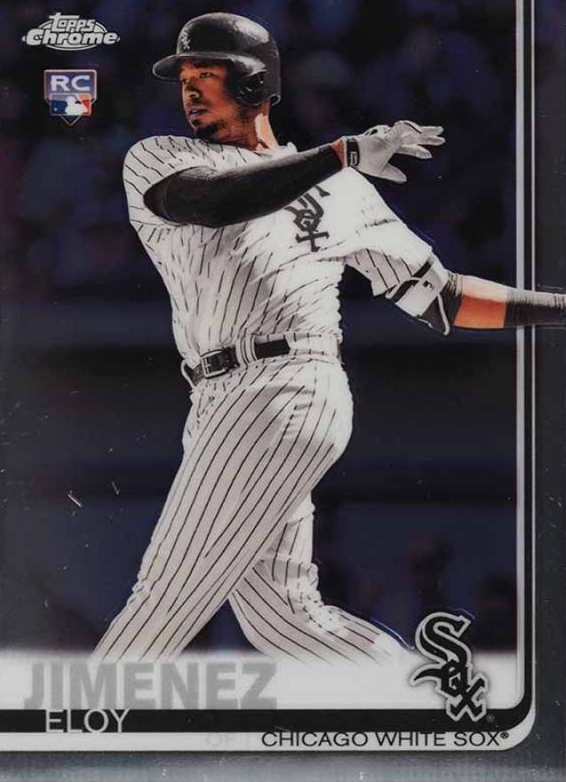 2019 Topps Chrome Eloy Jimenez #202 Baseball Card