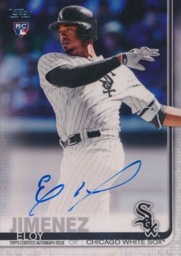 2019 Topps Mystery Rookie Redemption Autograph Eloy Jimenez #MRA-B Baseball Card